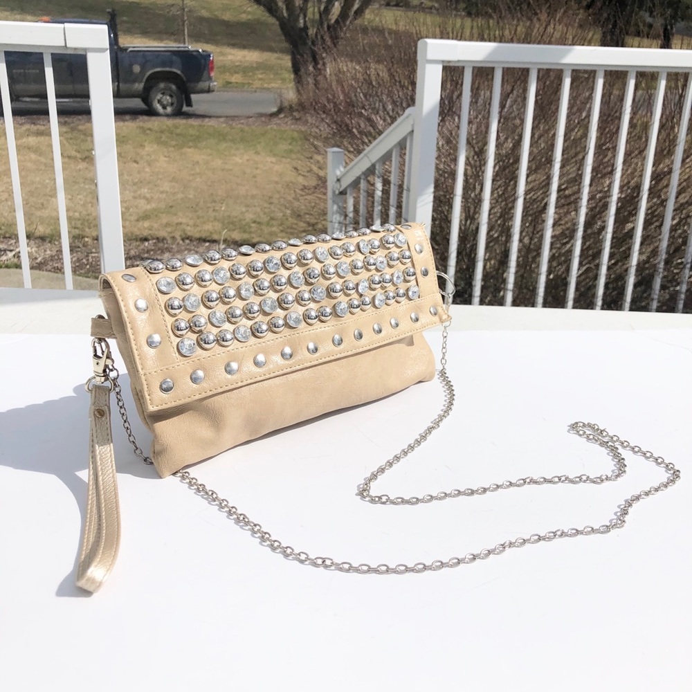 Bling fancy grommets night out bag purse - Picture 2 of 7